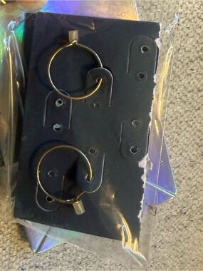 Small Hoops  Universal Thread Goods Co. nickel-free jewelry.